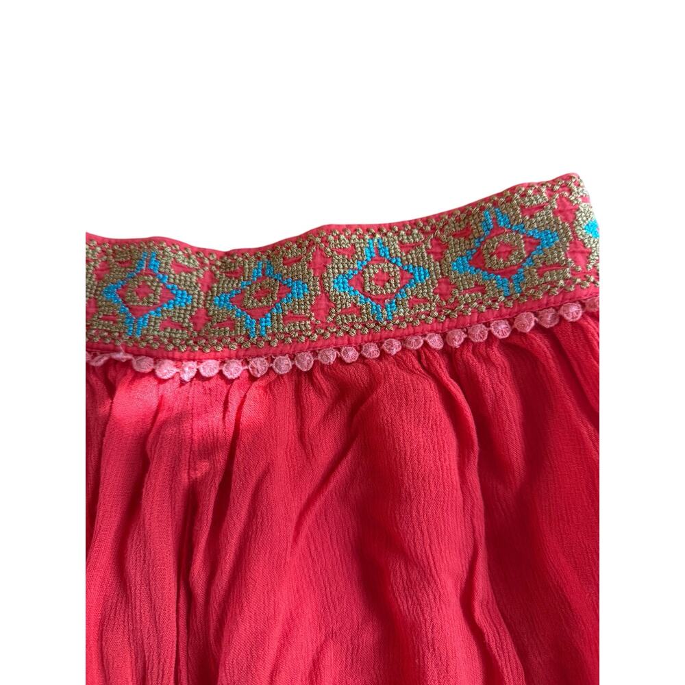 Free People Embroidered Lace-Trim Boho Shorts – Small - Picture 2 of 4